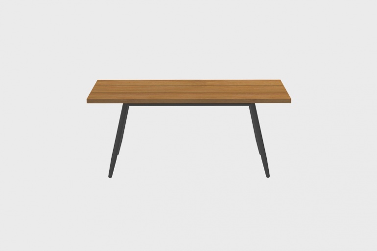 Table Teck Stipa 92x180