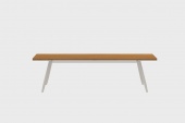Stipa Teak Bar Table 61x240