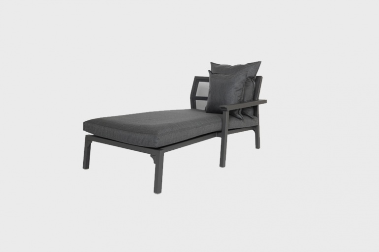 Chaise longue module gauche Classique