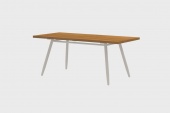 Table Teck Stipa 81x180